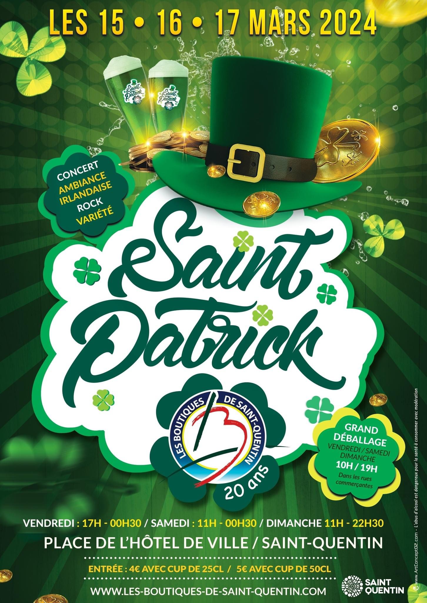 Saint-Quentin fête la Saint-Patrick !