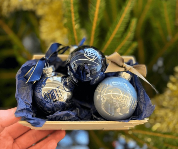 Boule à sapin de Noël - Saint-Quentin